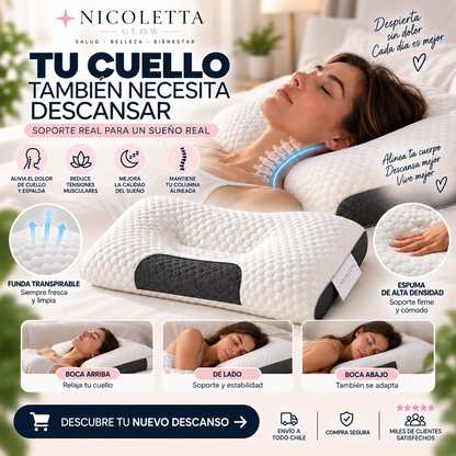 ALMOHADA CERVICAL ERGONÓMICA