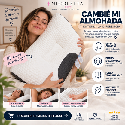 ALMOHADA CERVICAL ERGONÓMICA