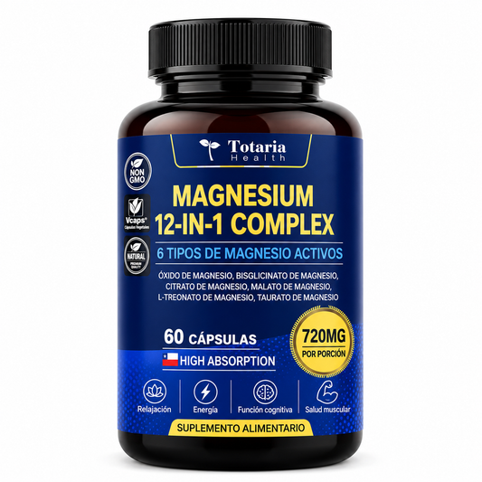 MAGNESIUM 12 IN 1 COMPLEX - BIENESTAR DIARIO